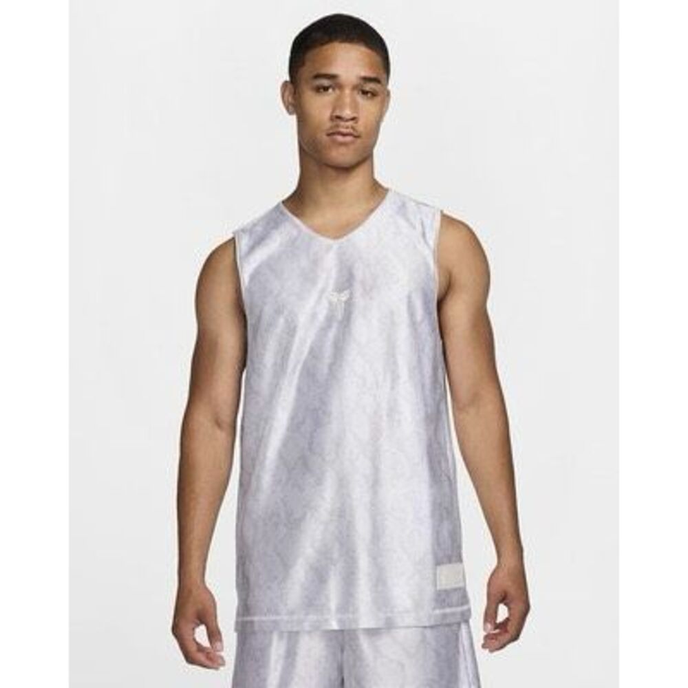 NWT Nike Kobe Dri-fit Reversible Basketball Jersey white snakeskin tank top FZ09